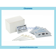 Kit de nettoyage compatible avec imprimante Evolis A5011, cartes de nettoyage, tampons et lingettes